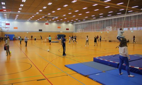 Pausensport in der Gersprenzhalle
