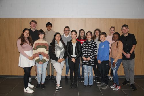 Gruppenbild der Schülervertetung 2019-2020