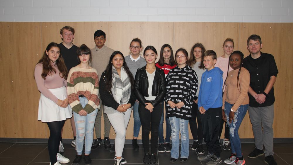 Gruppenbild der Schülervertetung 2019-2020