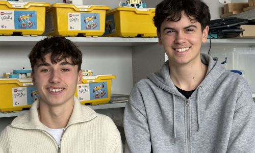 Fabio Kraft (li.) und David Mamic